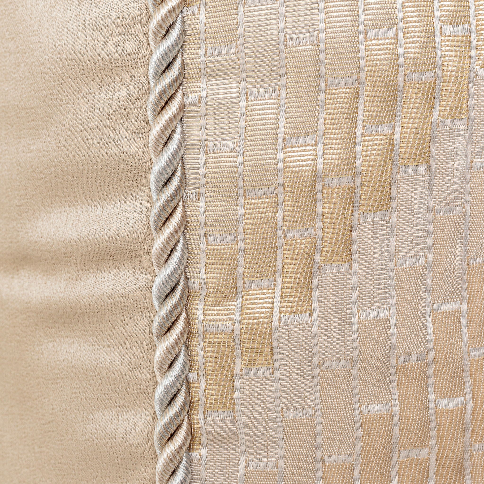 Infinity - 9-Piece Queen Duvet Set - Gold