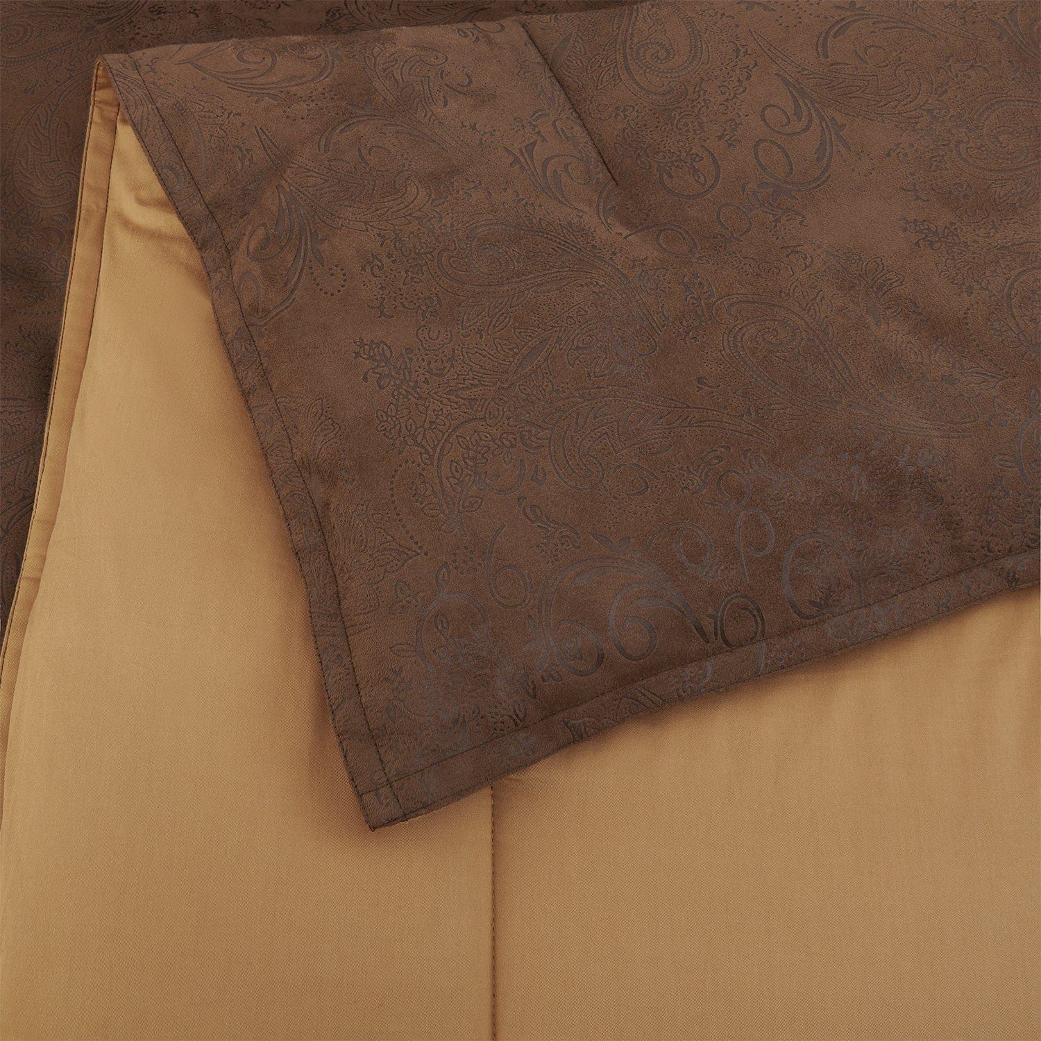 Del Rio - Full Comforter Set (Set of 5) - Brown