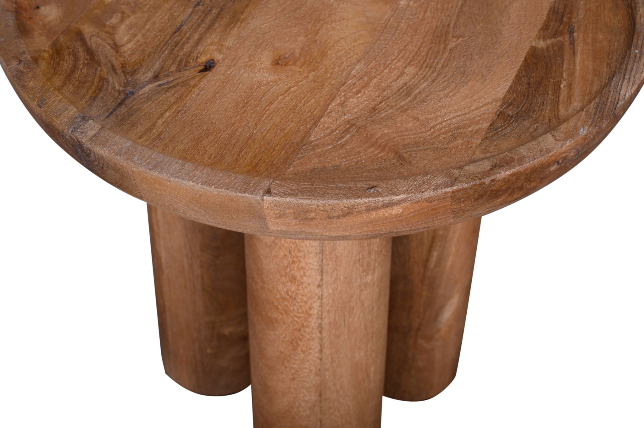 Blair - Round End Table Base - Dark Brown