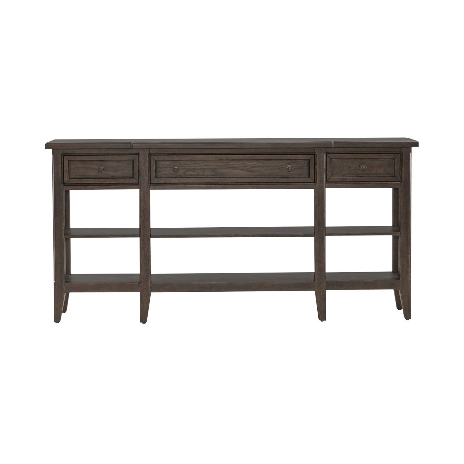 Paradise Valley - Hall Console Table - Saddle Brown