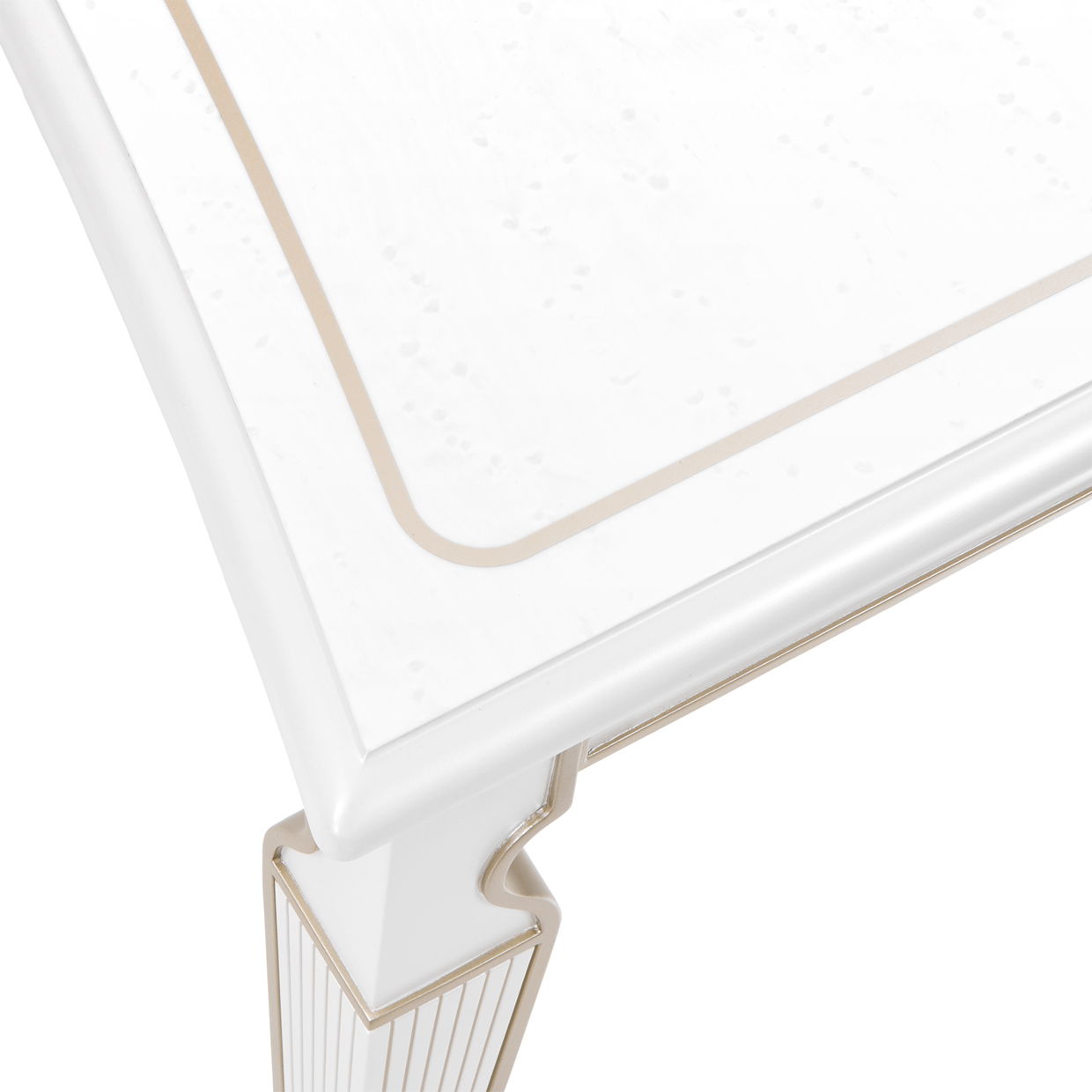 La Marisia - Rectangular Dining Table - Creamy Pearl