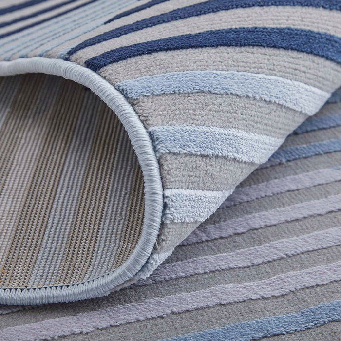 MARIGOLD Collection - 3830F Gray/Light Blue