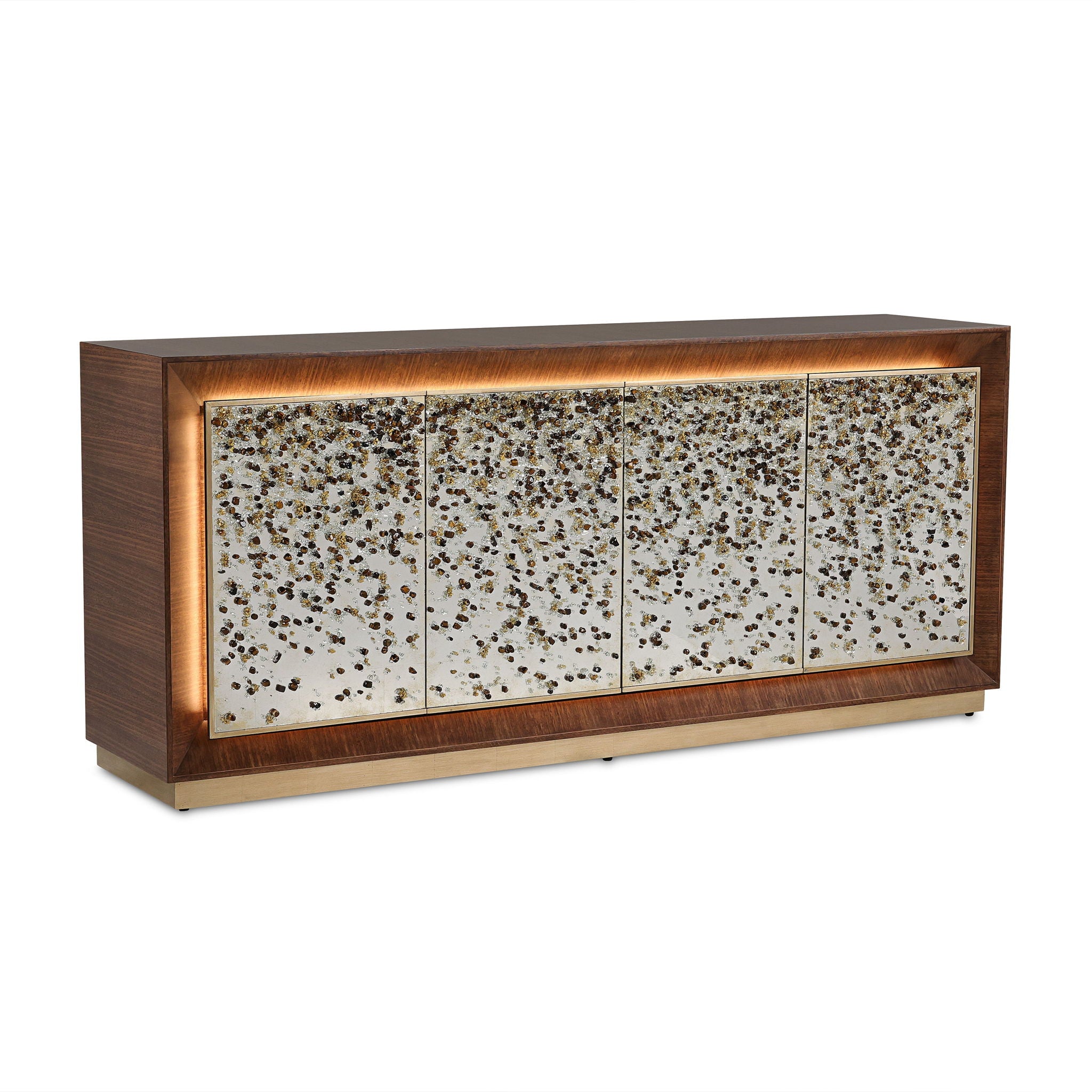 Macallan Four-Door Lighted Credenza