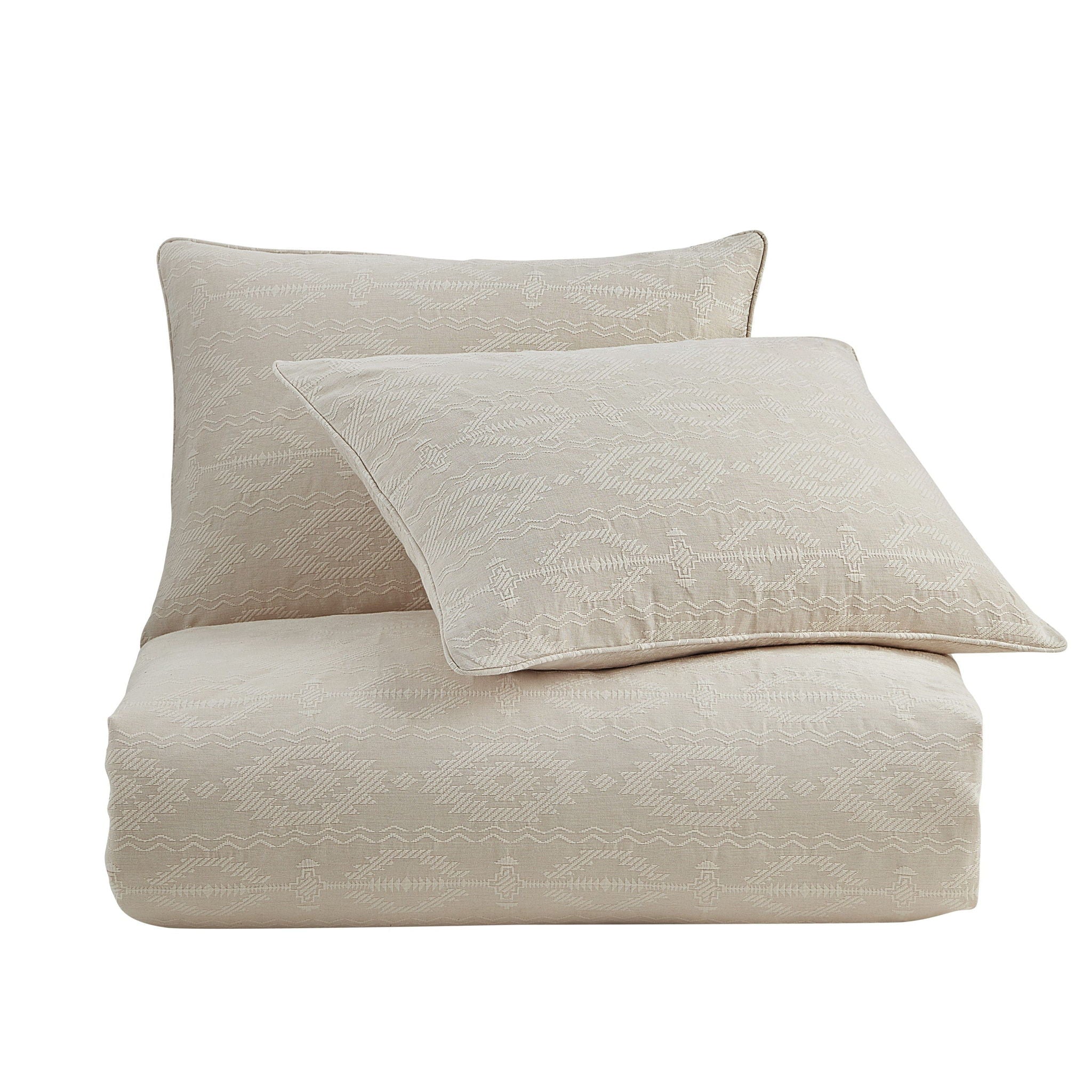 Tempe Matelasse - King Comforter Set (Set of 3) - Sand