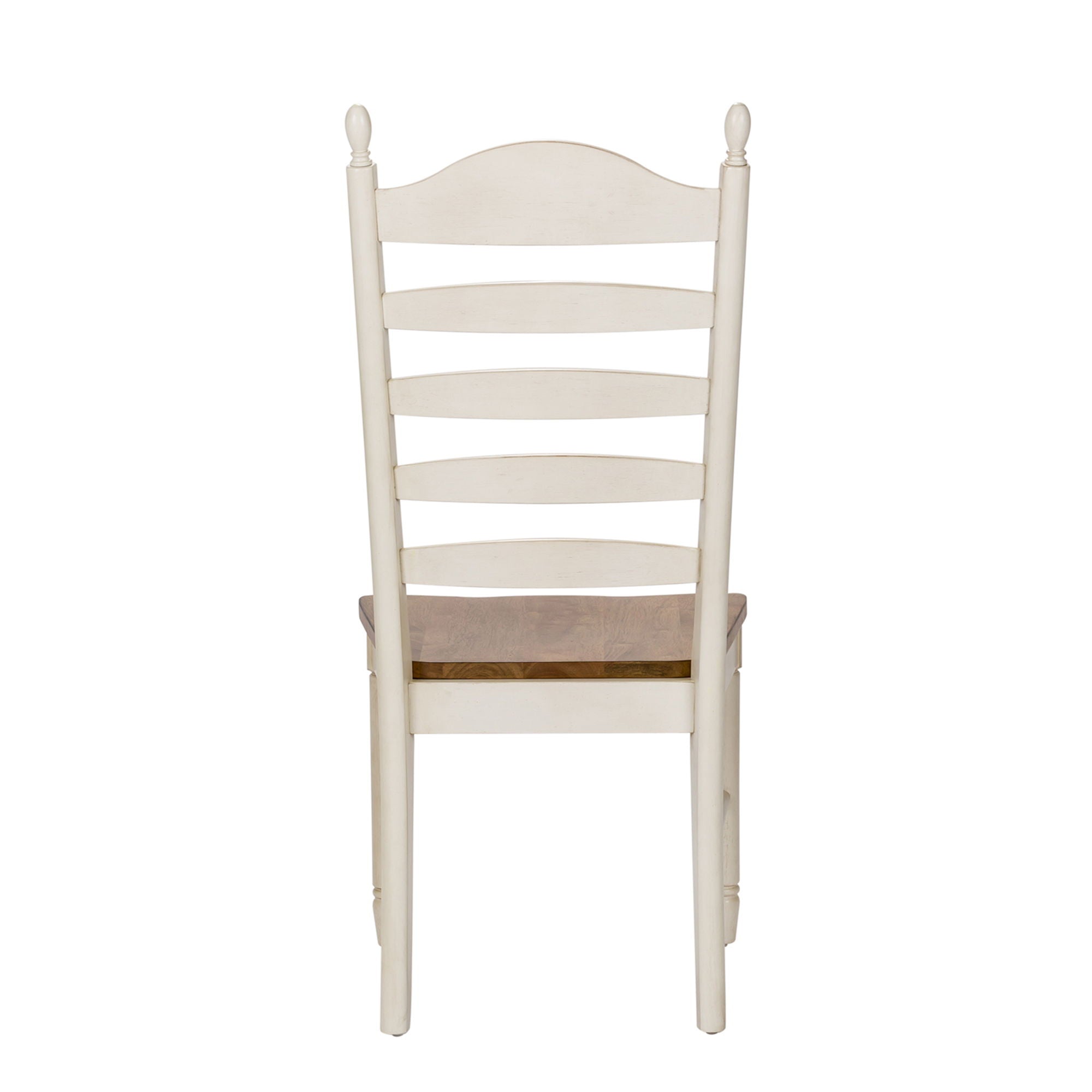 Springfield - Ladder Back Side Chair - Honey & Cream