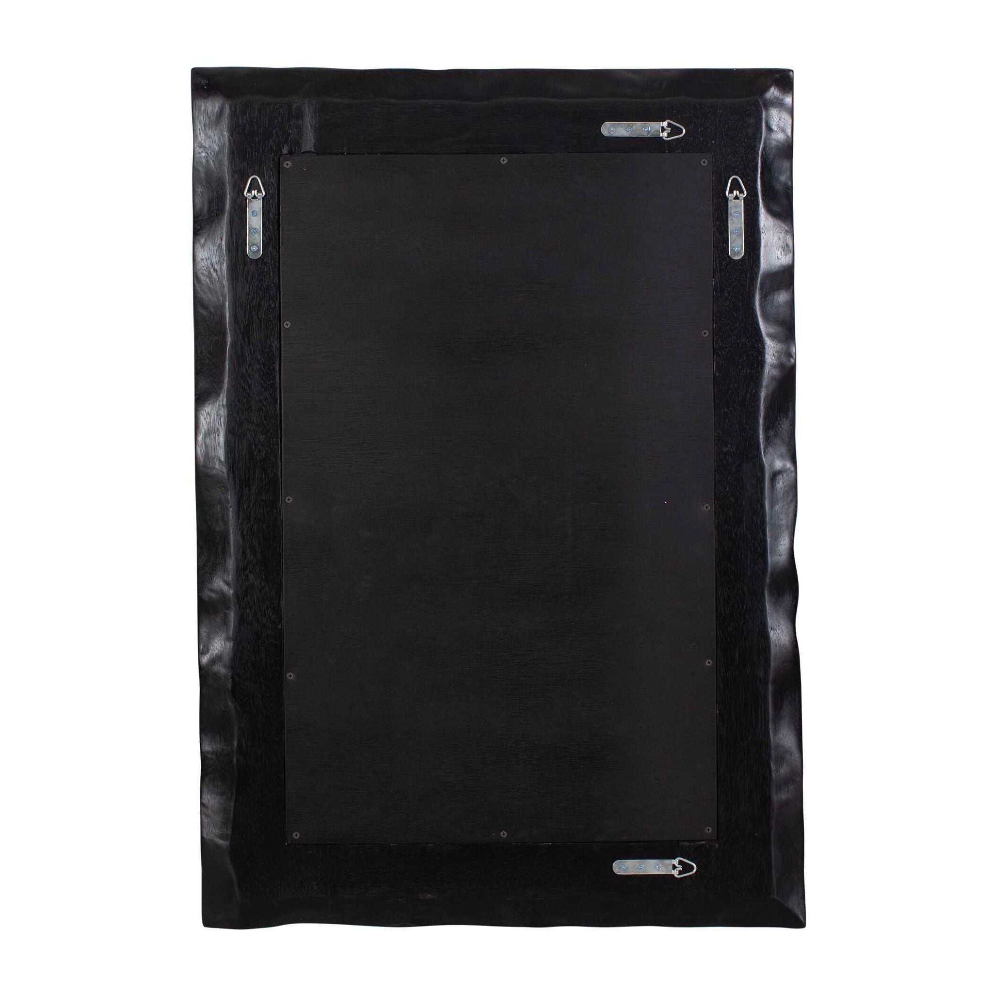 Malosi - Carved Mirror - Black
