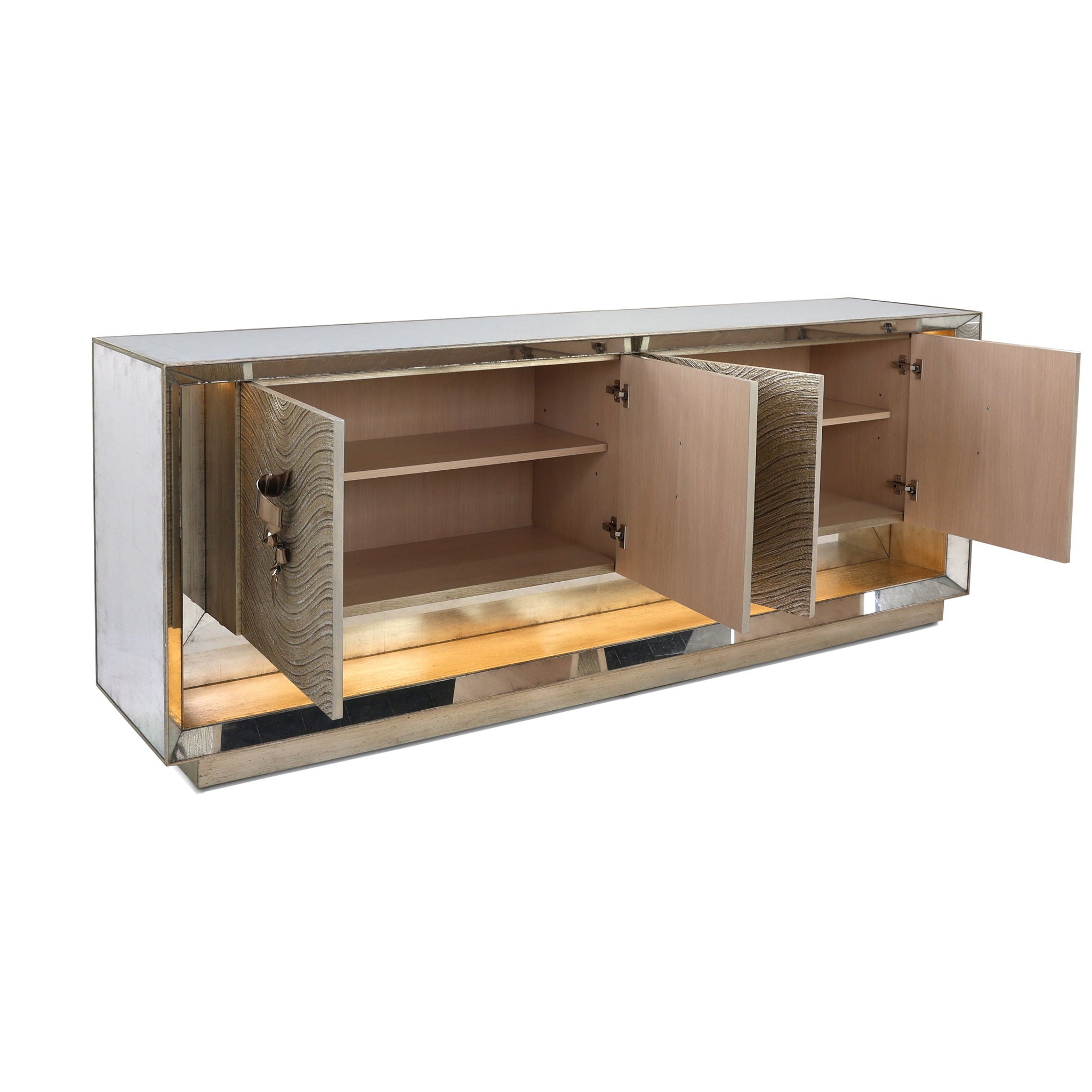 Moon Shadow Four-Door Lighted Sideboard