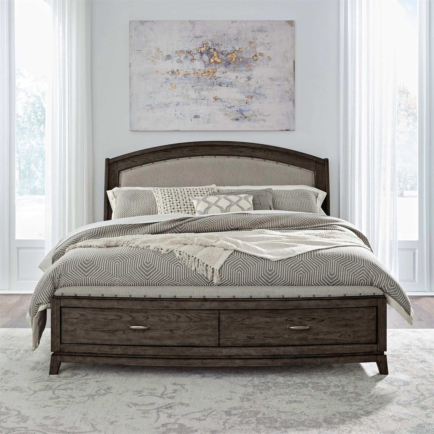 Avalon - Upholstered Storage Bed