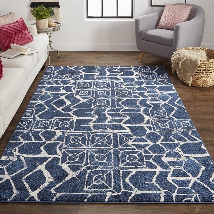 REMMY Collection - 3516F Blue/Beige