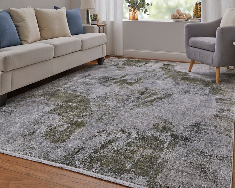 CADIZ Collection - 39N5F Green/Ivory