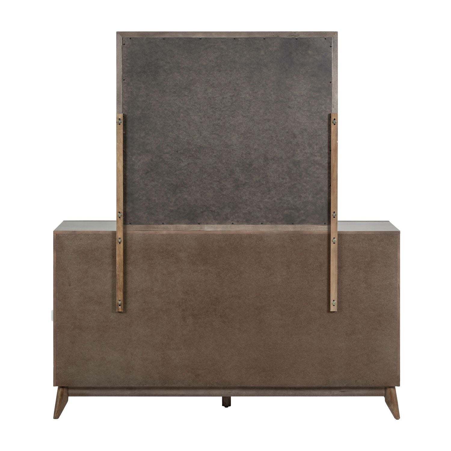 Century Modern - Dresser & Mirror - Walnut