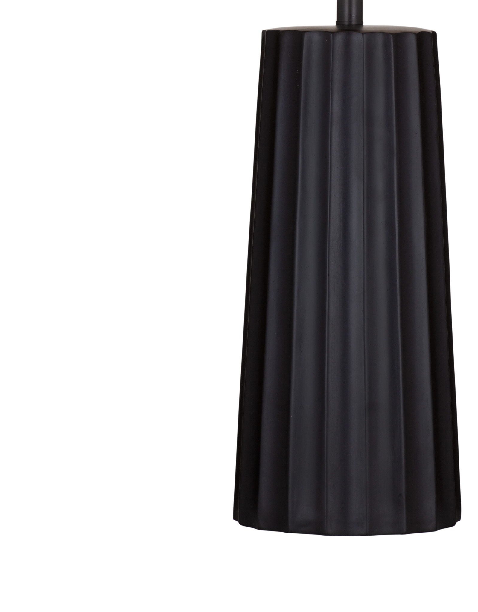 Sabine - Table Lamp - Black / White