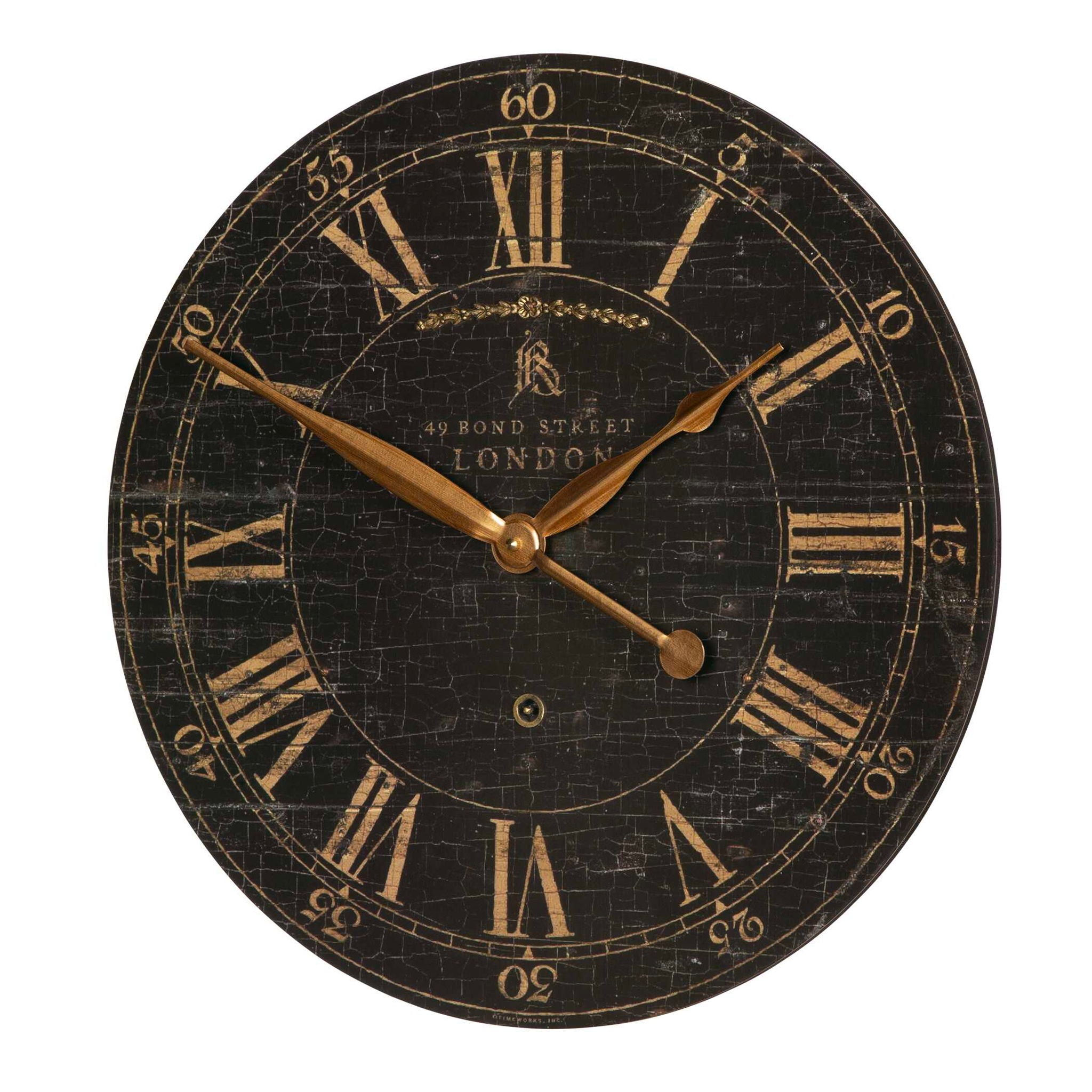 Bond Street - Wall Clock