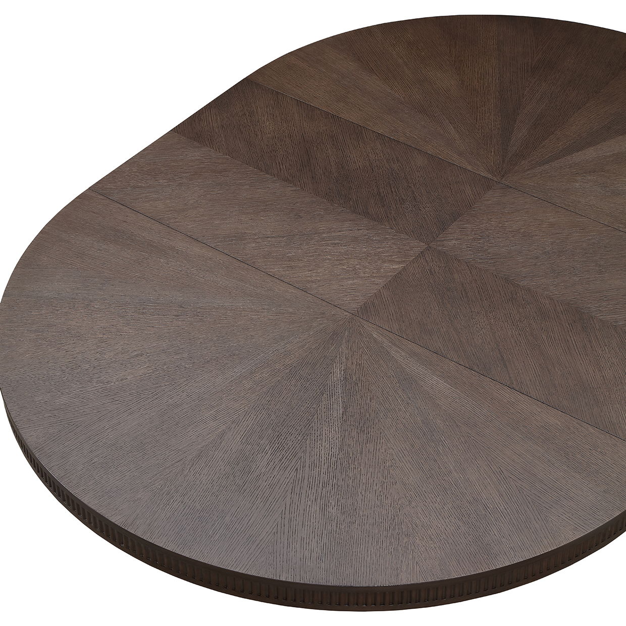 West Kensington - Oval Dining Table - Medium Espresso