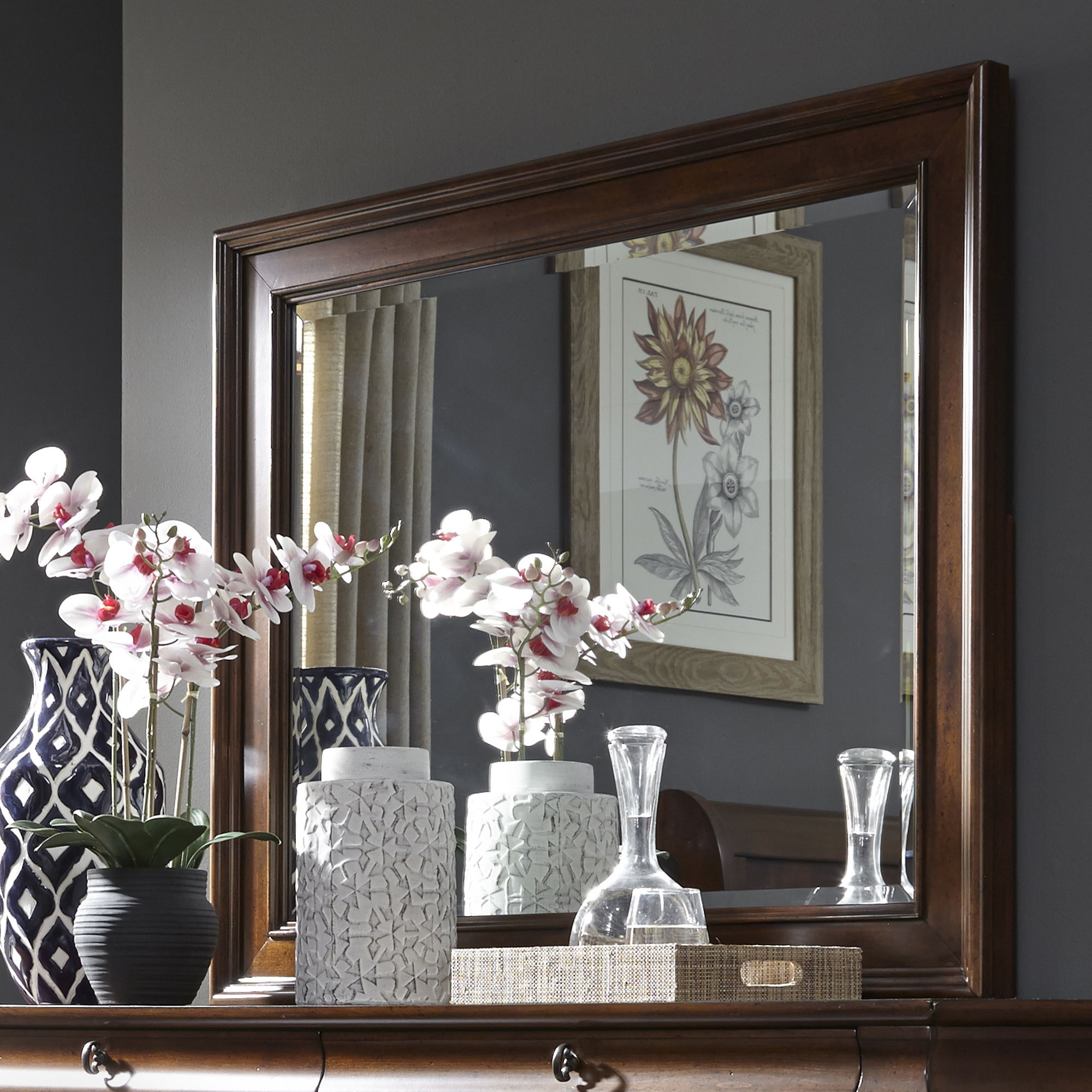 Rustic Traditions - Landscape Mirror