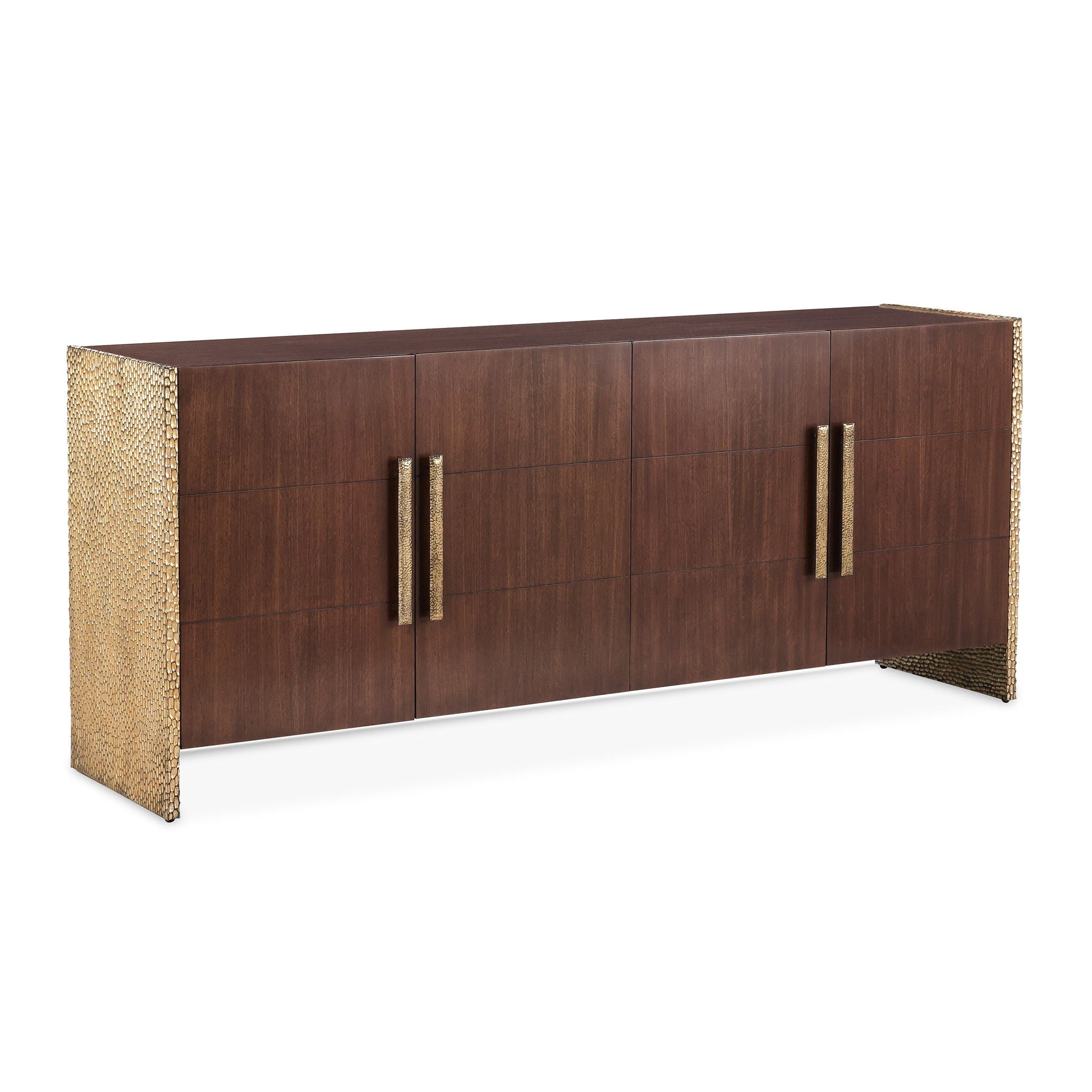 Cameroon Four-Door Credenza
