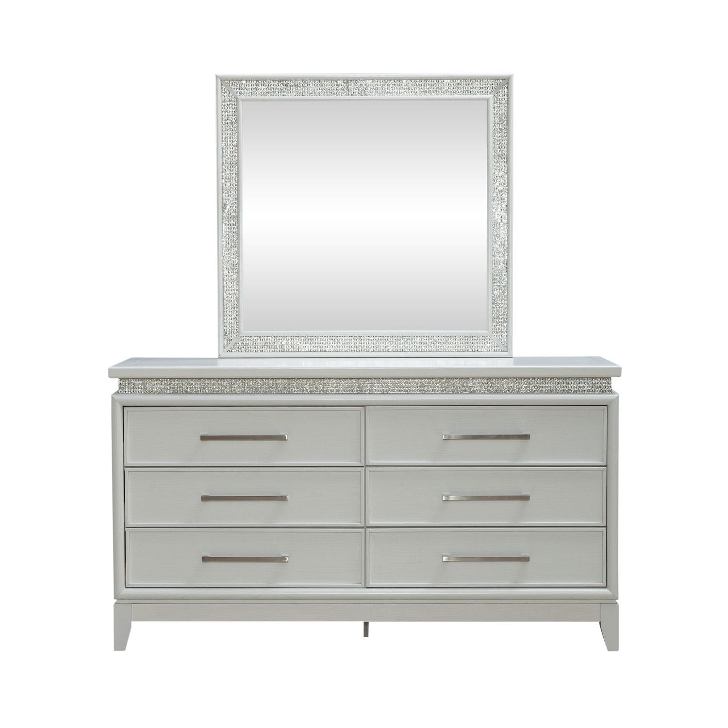 Reflections - 6 Drawer Dresser With Lights