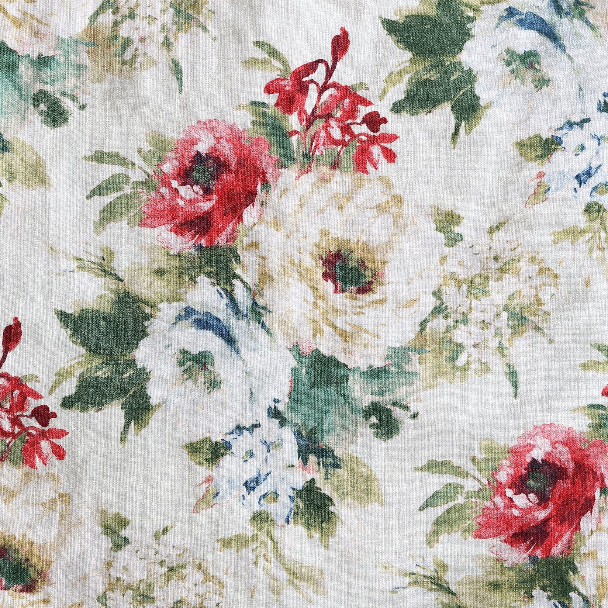 Peony - King Washed Linen Duvet Cover Set (Set of 3) - Blossom
