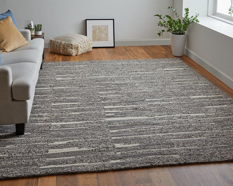 NAVARO Collection - 8914F Charcoal/Ivory