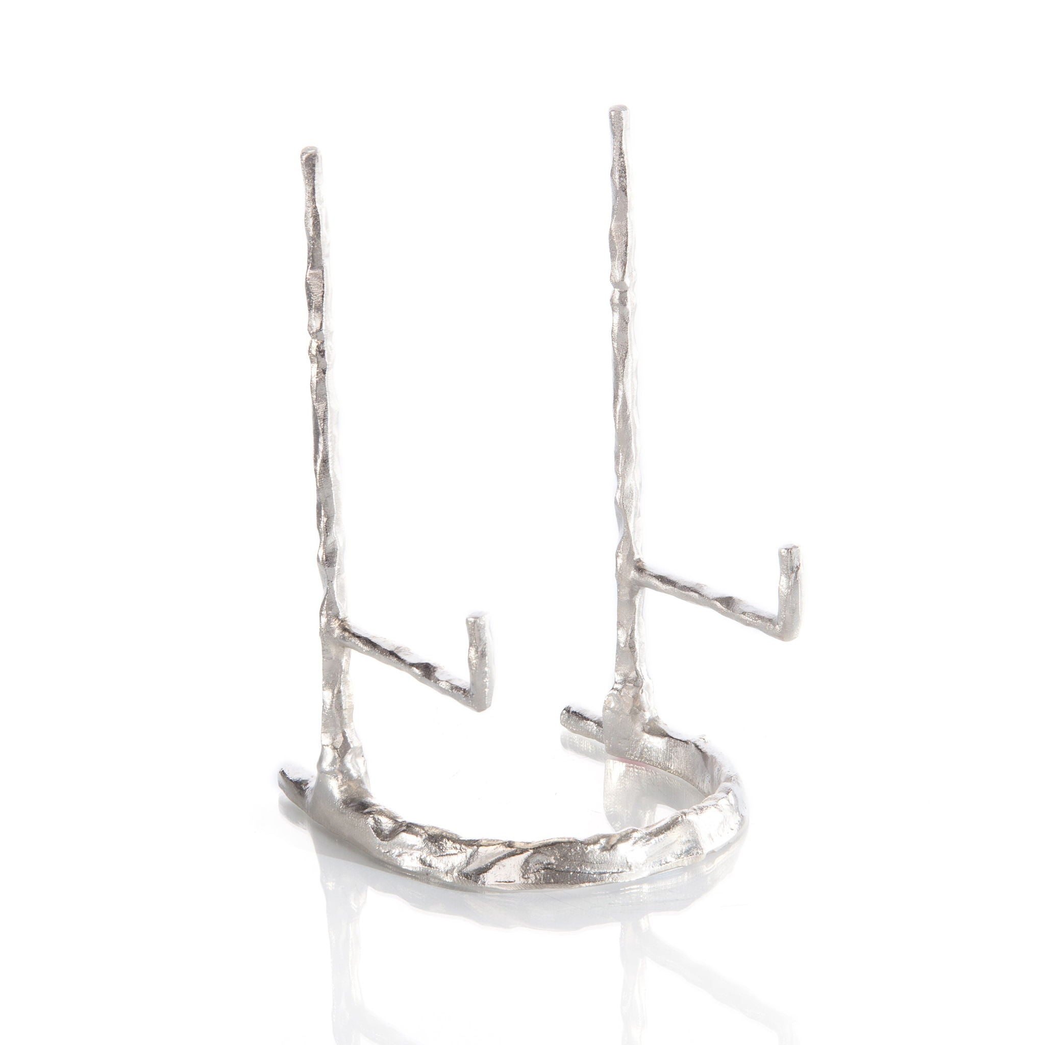 Giacometti Plate Stand In Nickel