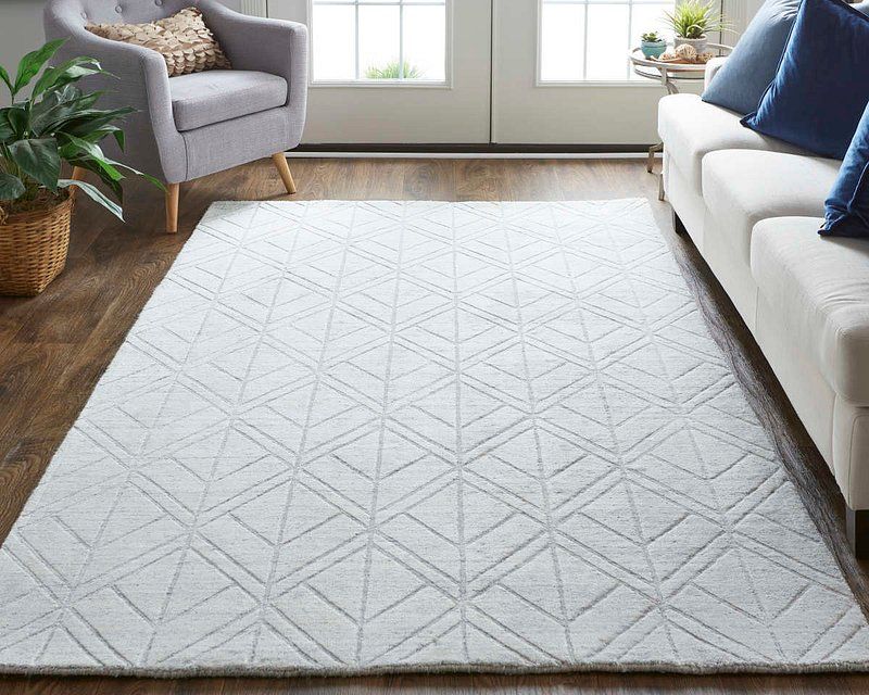REDFORD Collection - 8847F White/Silver