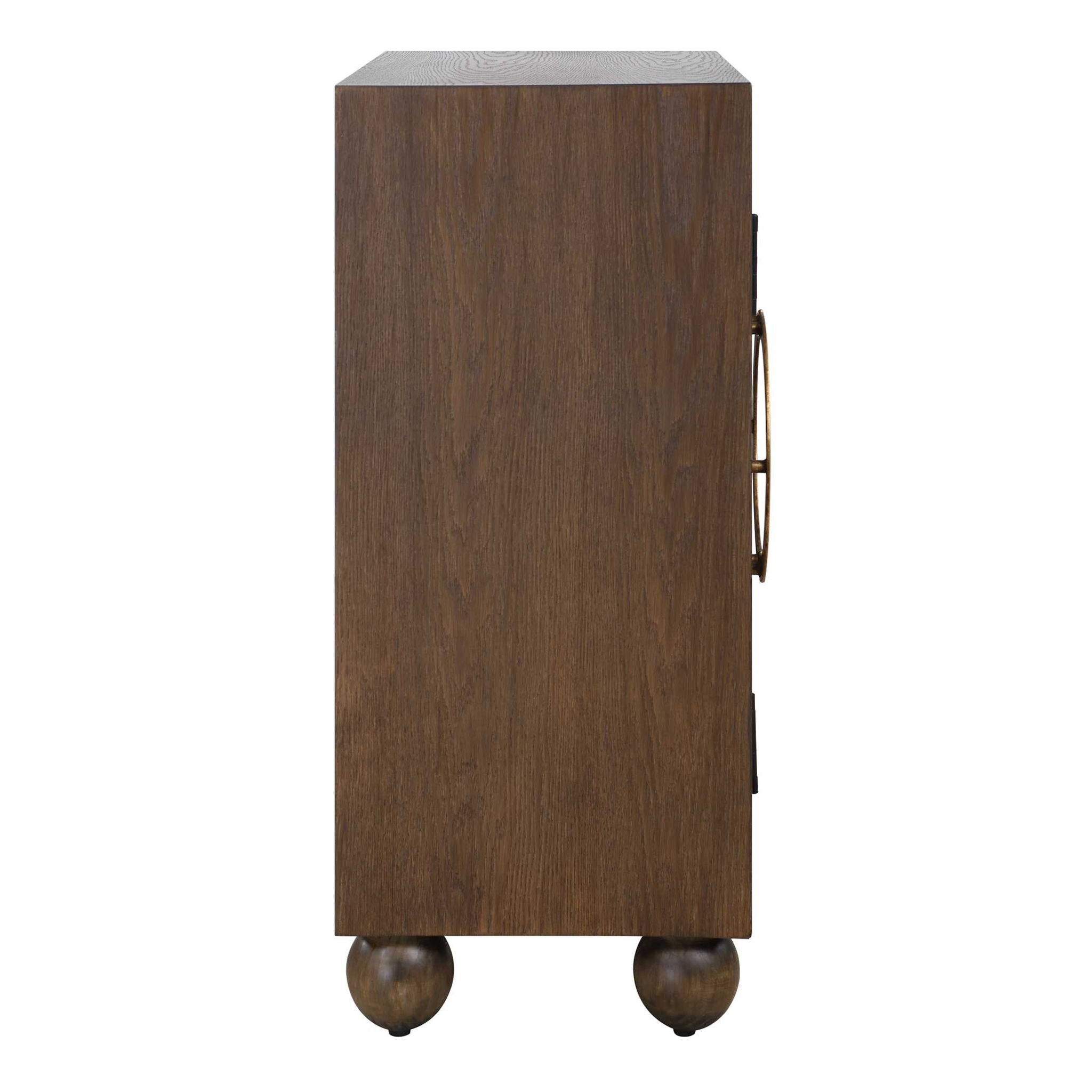 Mayenne - 2 Door Wood Cabinet - Oak