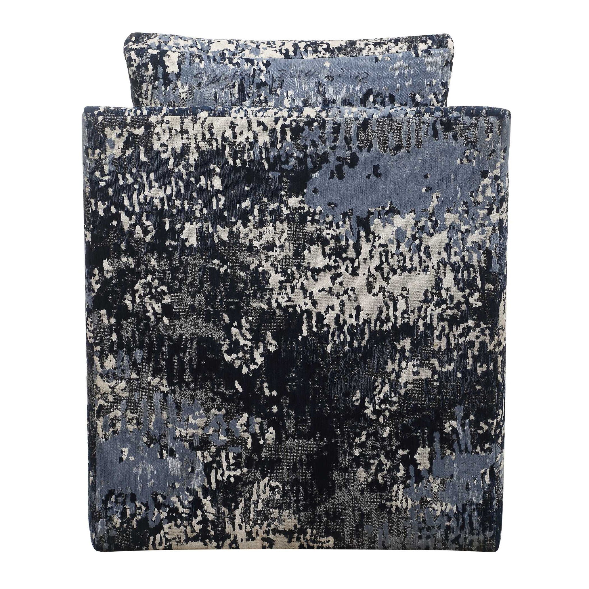 Tisdell - Patterned Swivel/Glider - Blue