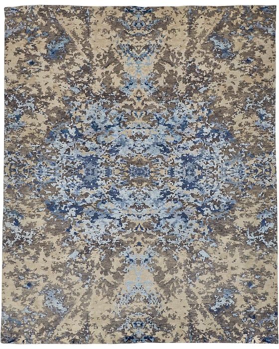 ADIRA Collection - 6029L Silver/Blue