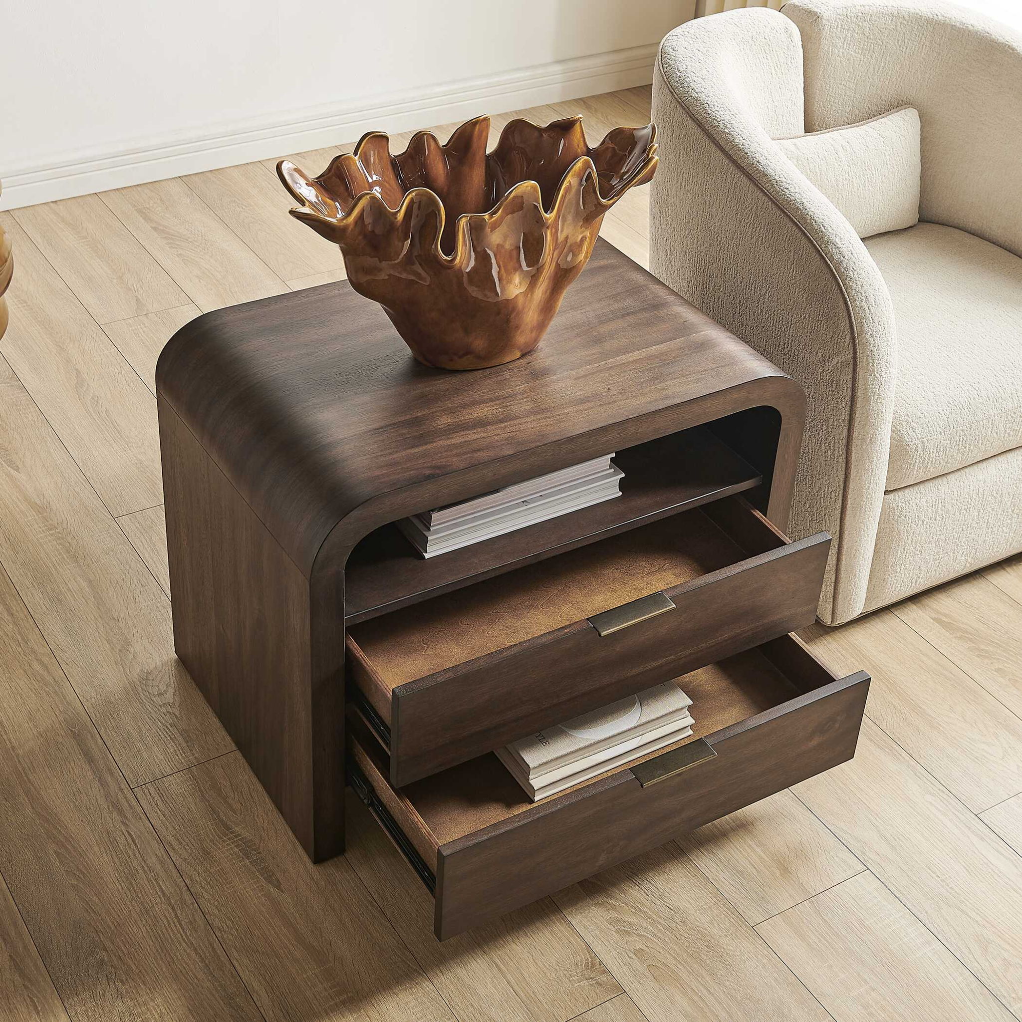 Decatur - Side Table - Woodtone
