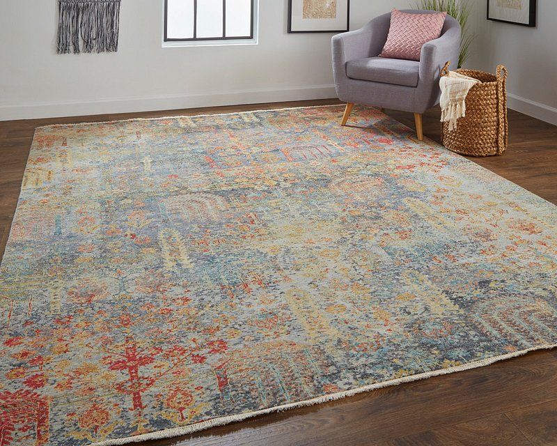 SIENA Collection - 6588F Blue/Multi