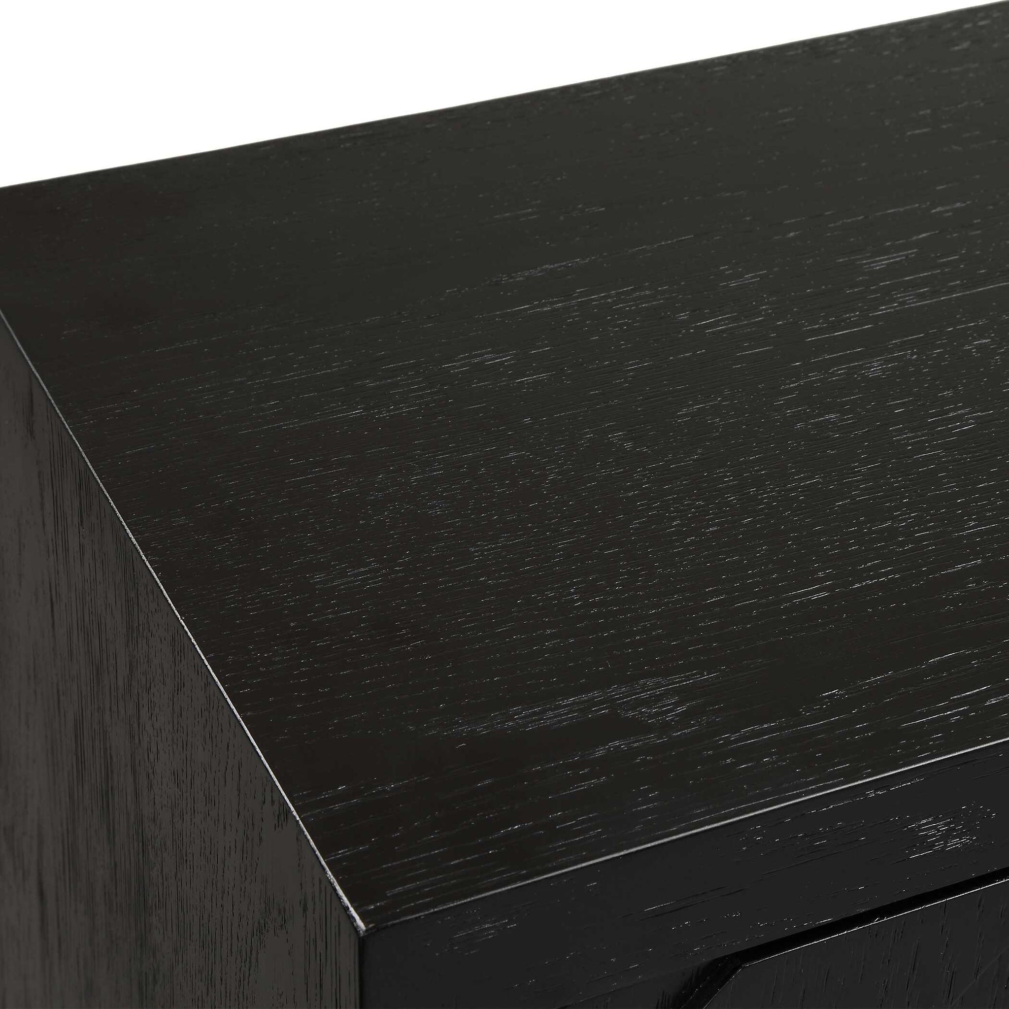 Briseis - 2 Door Cabinet - Black