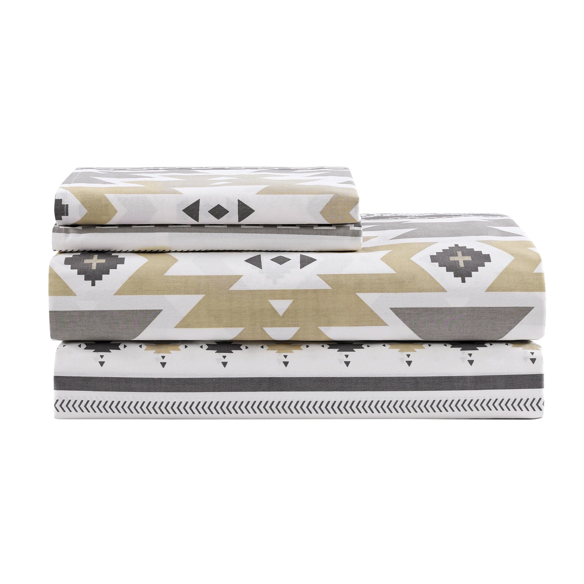 Desert Sage - King 200TC Cotton Sheet Set (Set of 4) - Multi Color