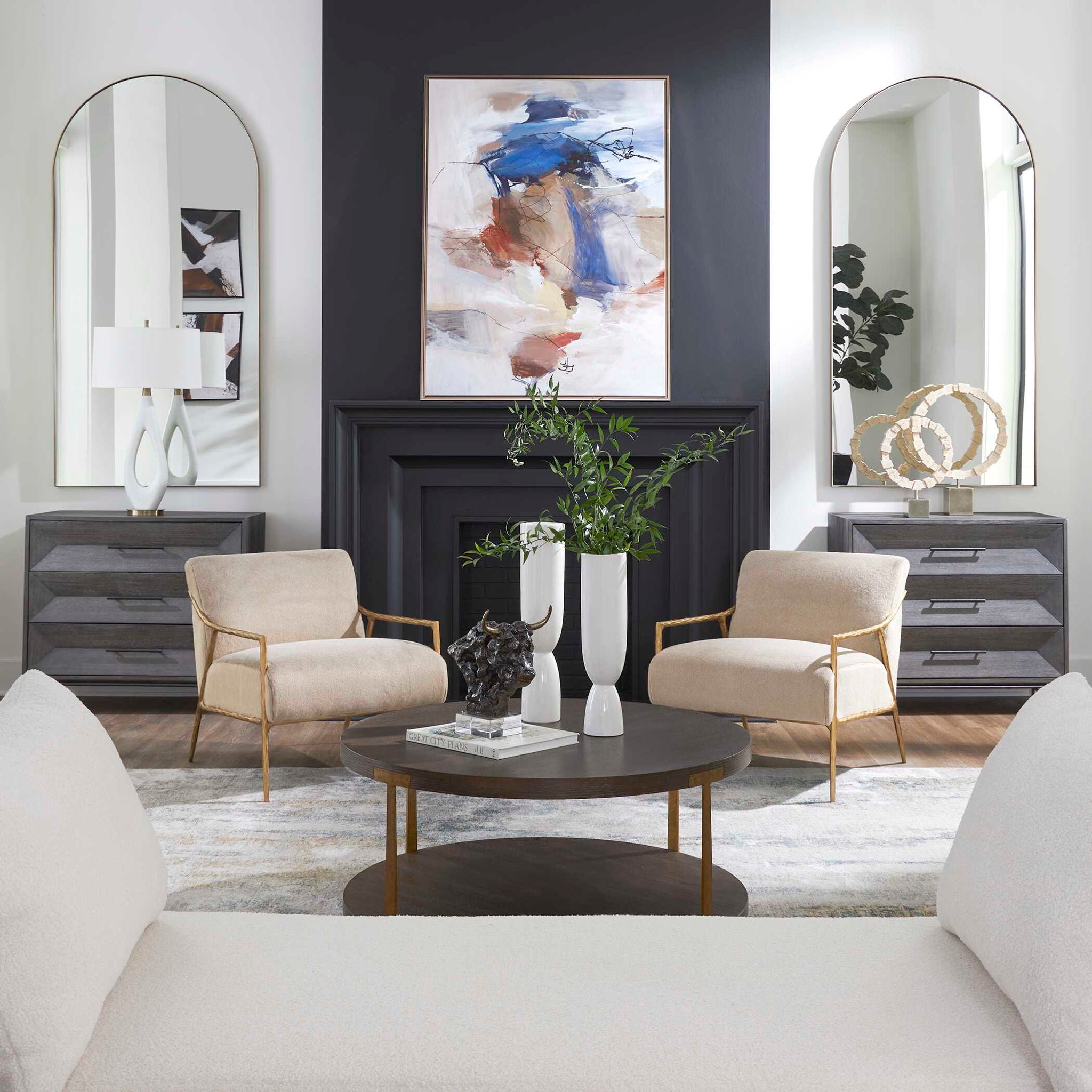 Palisade - Round Wood Coffee Table