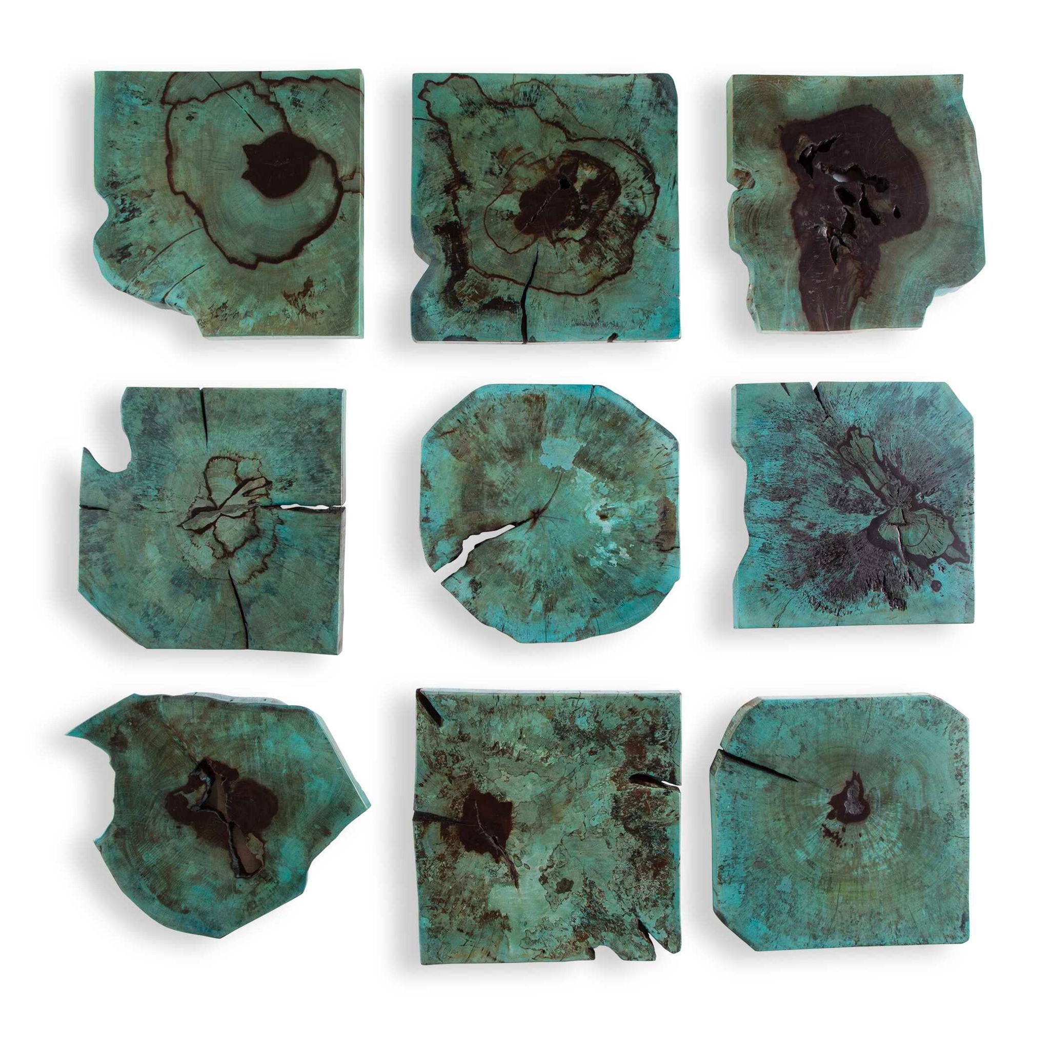 Bahati - Wood Wall Art (Set of 9)