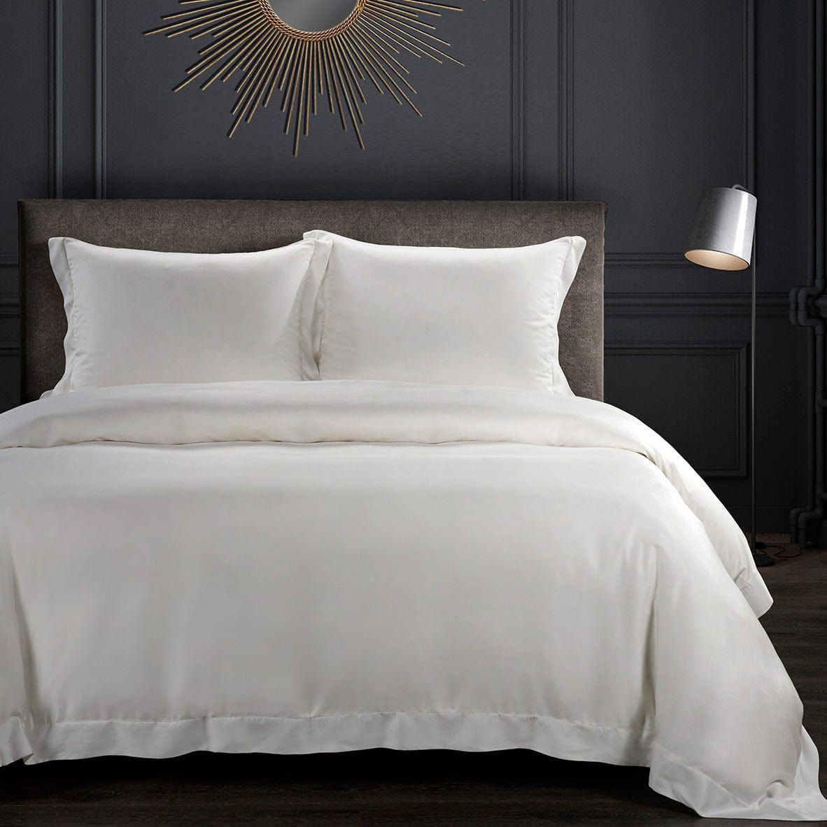 Lyocell - Queen Eucalyptus Duvet Cover Set (Set of 3) - White