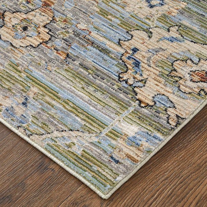 MELROSE Collection - 39P3F Green/Ivory