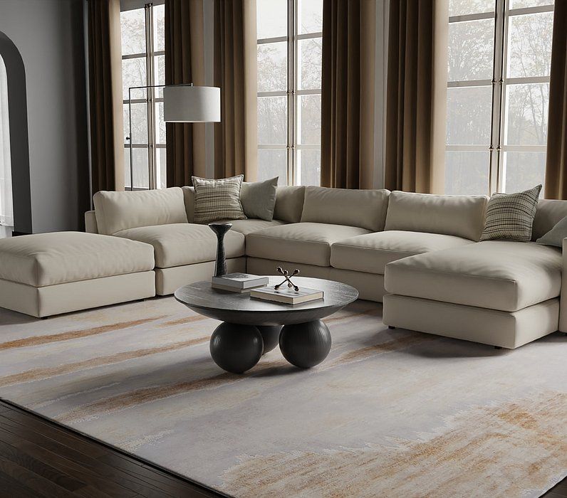 WESTON Collection - 69D1F Beige/Multi