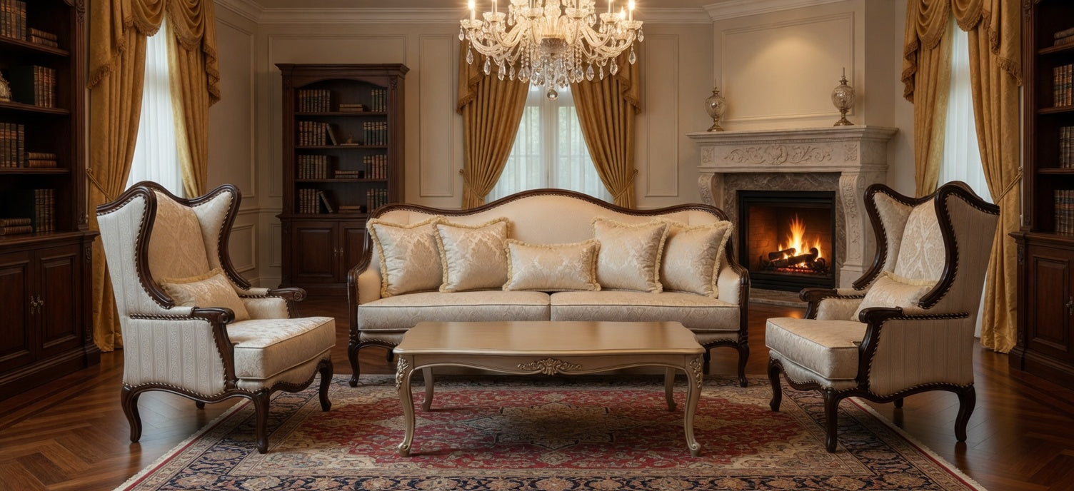 Classical Shayan Formal Living Room Set