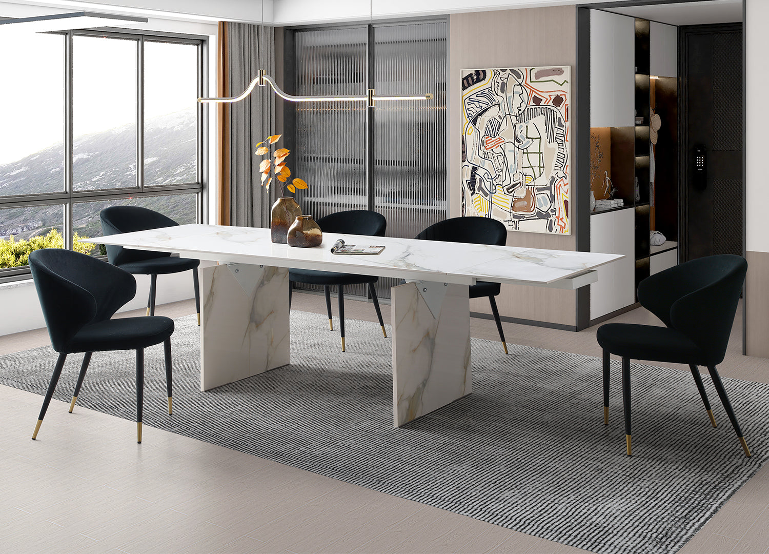 Geneva extendable Dining Table